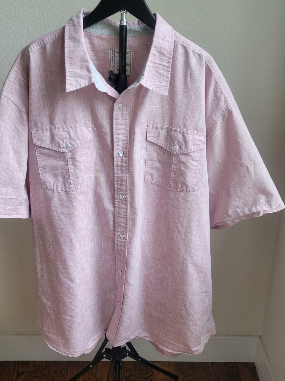 Colours By Alexander Julian Mens Short Sleeve Button Down Size 4X